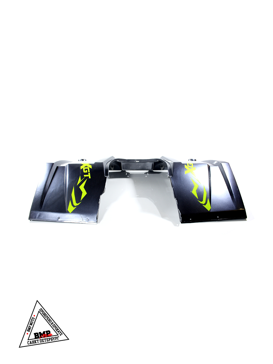 Пластик основной задний ATV WILD TRACK X серый