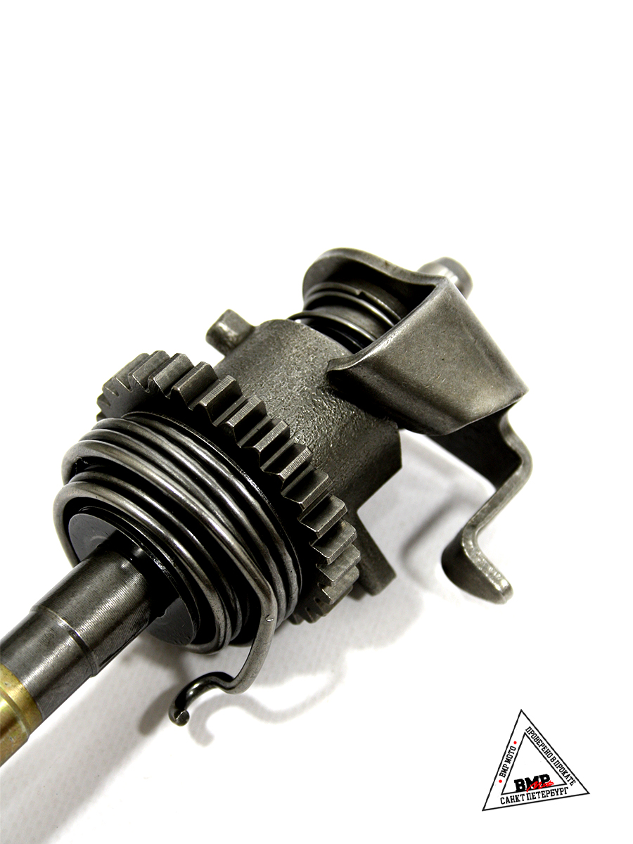 Вал кикстартера в сборе 165FMM --(CB250D-G) 162FMJ (CG150D) 167FML-3 (CG200D-B)