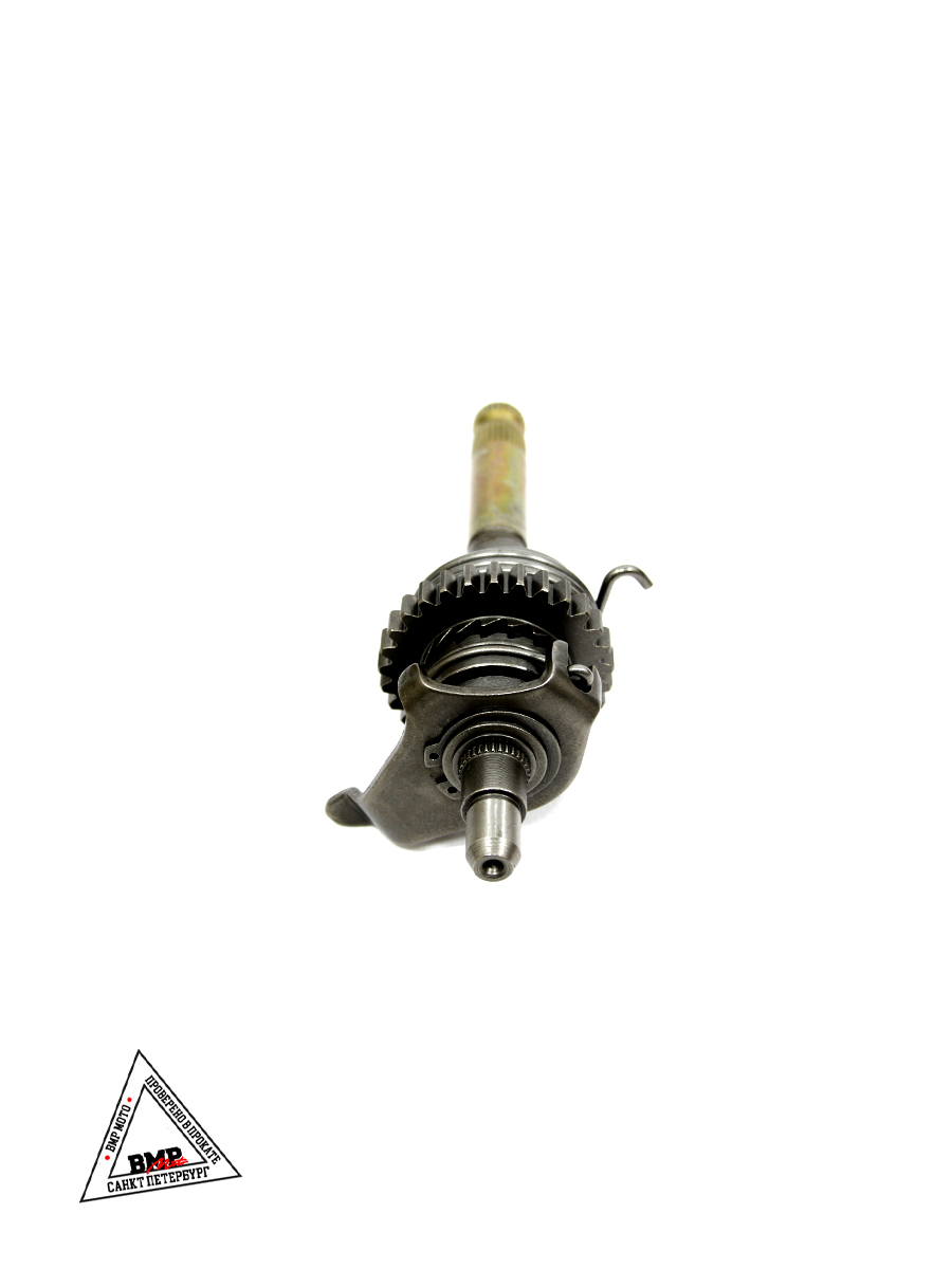 вал кикстартера в сборе 162FMJ 164FML 166FMM 167FMM 170FMM (CGN150/CBN250/CBB250/NT)