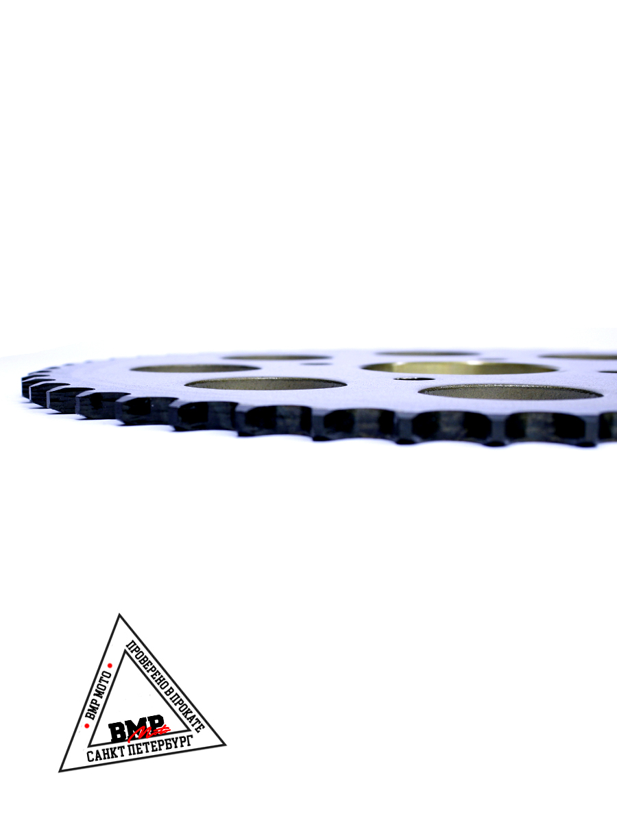Венец, звезда ведомая (520-49) сталь, закаленные зубья CG/CB 4х90х58 BMP-moto