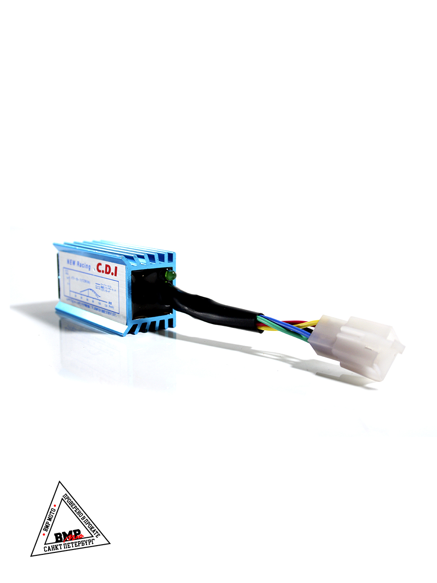 Коммутатор (CDI) Delta, Alpha, Zodiak,HONDA 50/70cc Тюнинг с проводом (5 конт.)