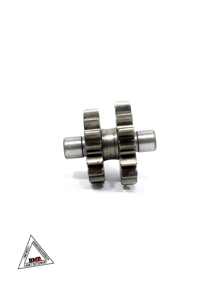 Шестерня малая двойная редуктора стартера 165FML (CBB200) 165FMM ( CBB250) 162FMJ-B (CG150D-B)