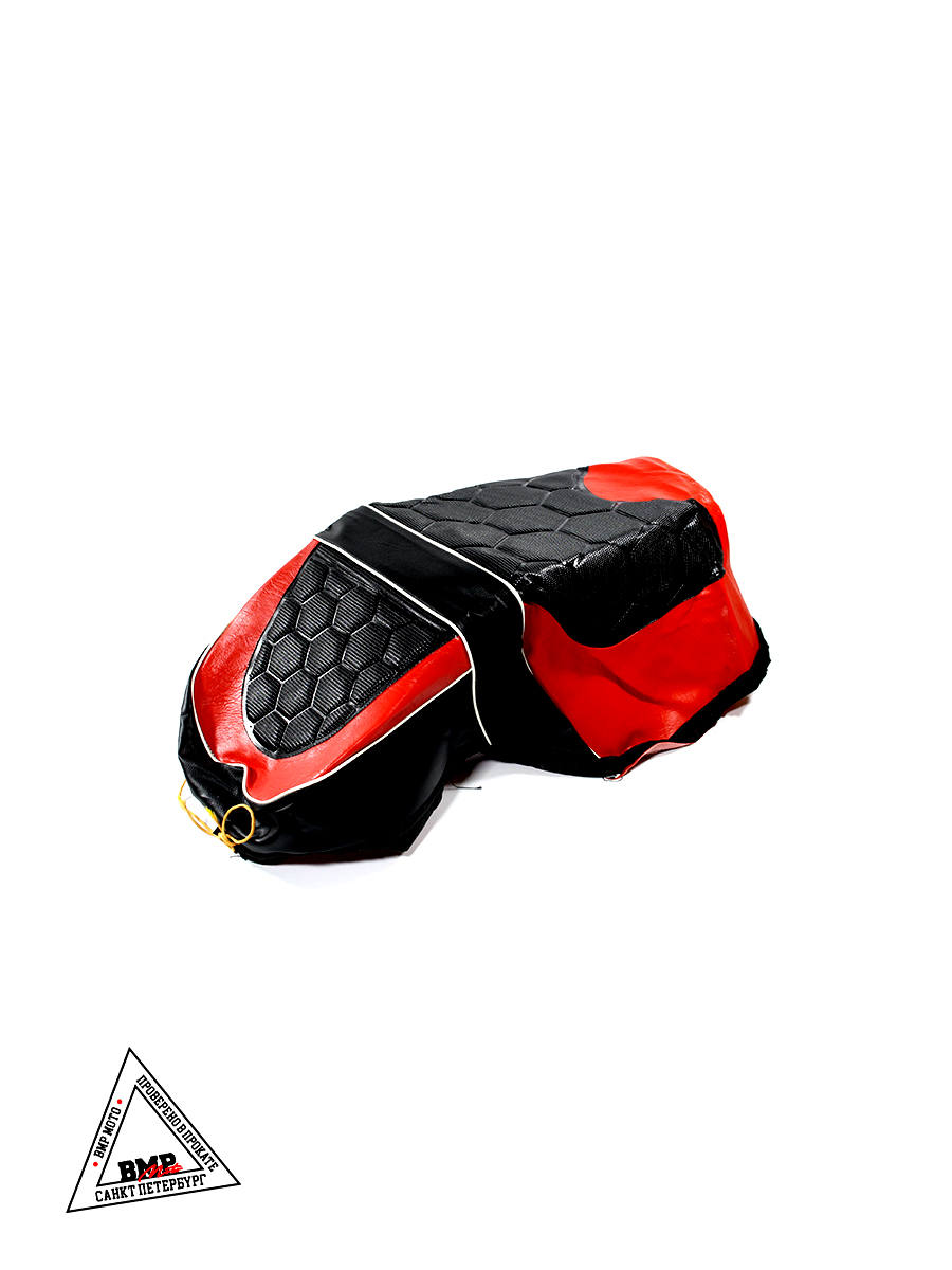 Чехол седла №4 скутера 150cc типа RAPTOR (06051) / красный