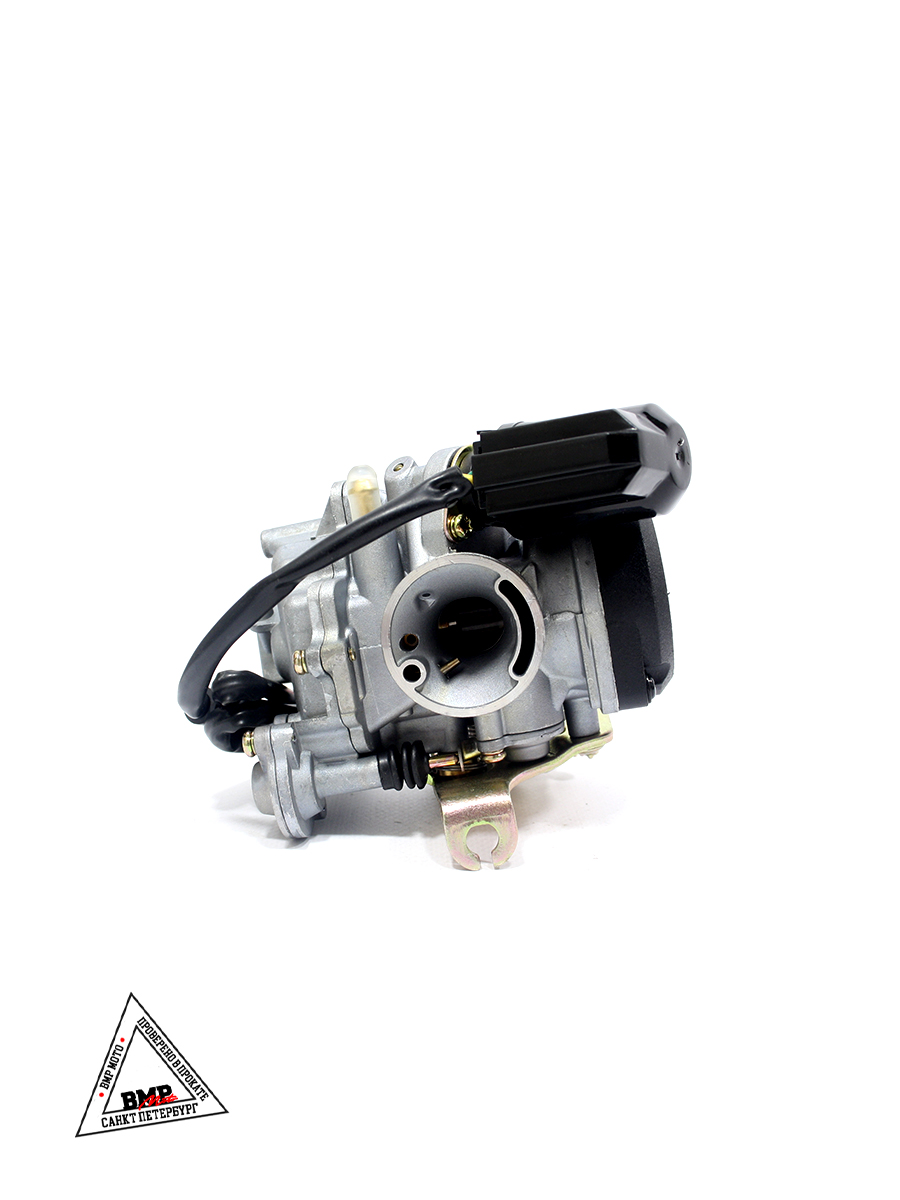 Карбюратор 4T GY6- 50/60cc, 139QMB (PD16) пласт. крышка (KEIHIN) (05528)