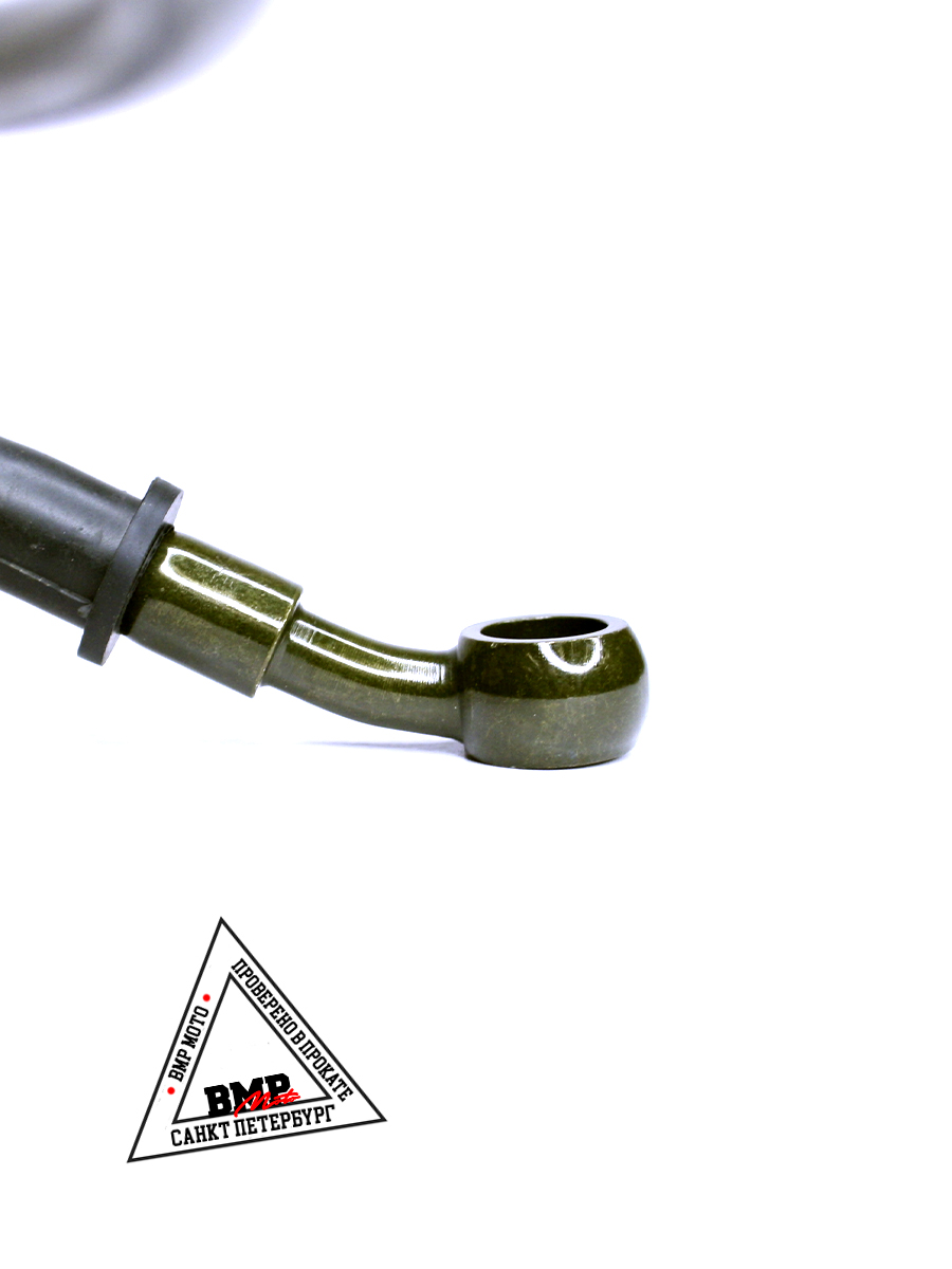 Шланг гидравлический тормозной (армированный) L= 900 d=10мм серый (7910)