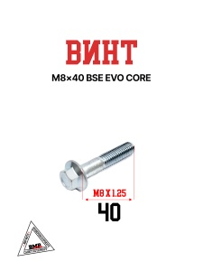 Винт M8x40 BSE EVO CORE