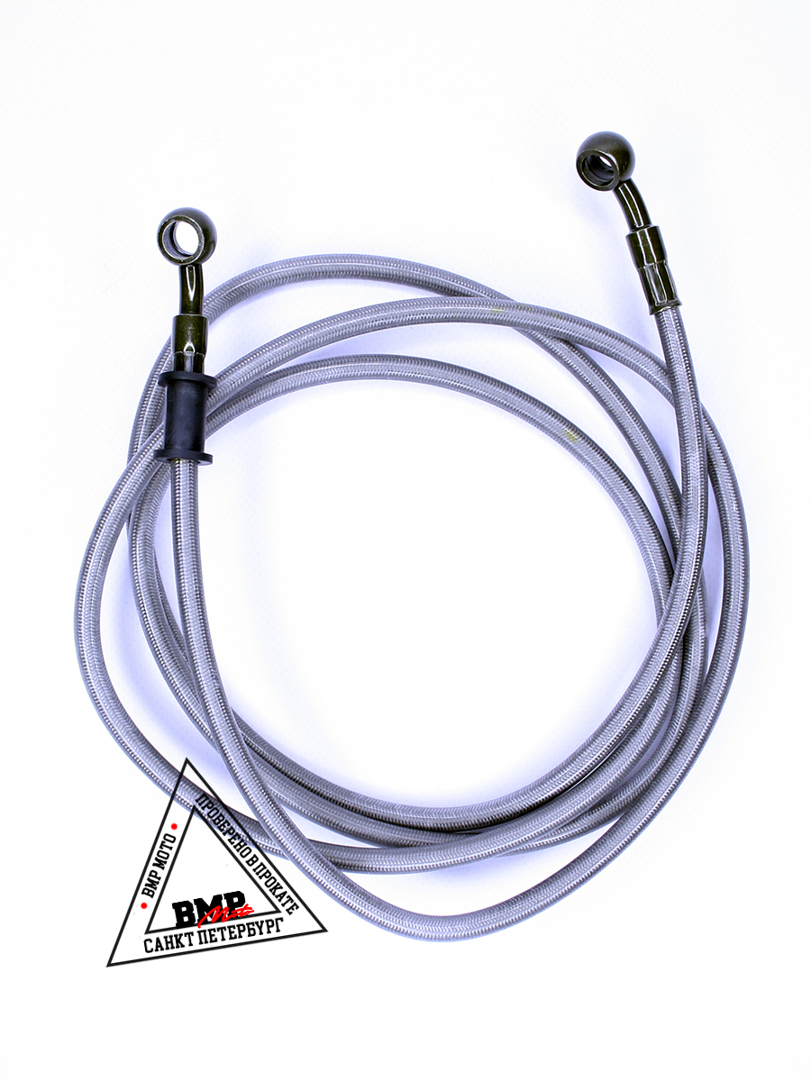 Шланг гидравлический тормозной (армированный) L=1700 d=10мм серый  BMP-moto