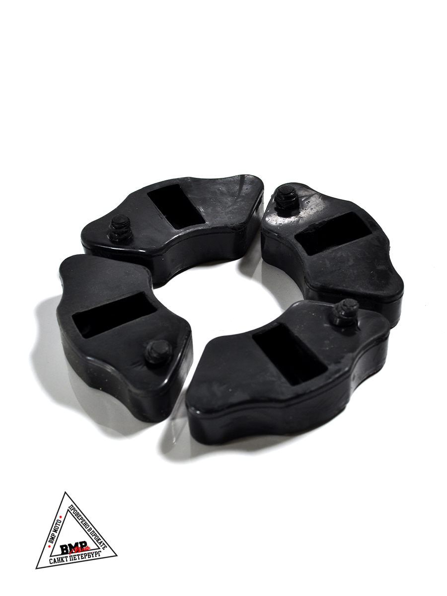 Муфта задней звезды (демпфера) резин.(4шт) JH70