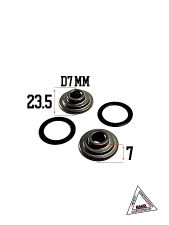Клапаны впуск+выпуск+ремкомплект YX150/160см3 (W150-2/W150-5/W160-2)