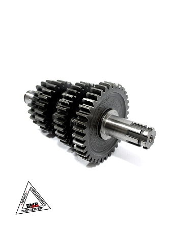 Вал КПП (вал редуктора) вторичный (ведущей звезды), YX140\W063 kick start WELS RT