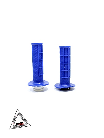 Грипсы SM-472, синие, ф=22мм, пара