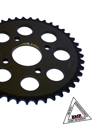 Венец, звезда ведомая (520-43) сталь, закаленные зубья CG/CB 4х90х58 BMP-moto