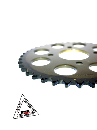 Венец, звезда ведомая (520-41) сталь, закаленные зубья CG/CB 4х90х58 BMP-moto