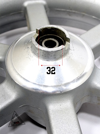 Диск 12' -3,50 передний литой аллюм. диск .тормоз STELS-150cc (00002627)