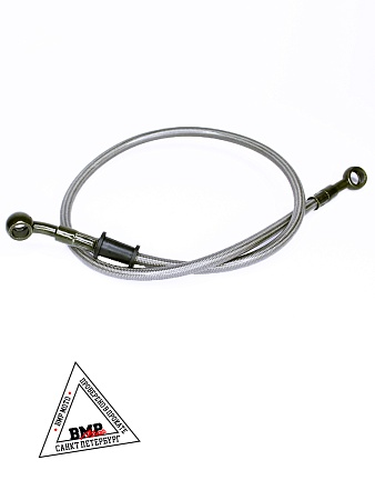 Шланг гидравлический тормозной (армированный) L= 700 d=10мм серый  BMP-moto