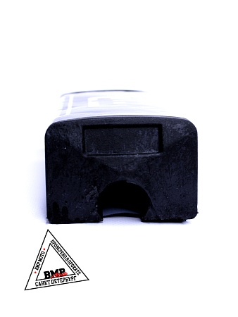 Защита руля прямоугольная #3 
черная