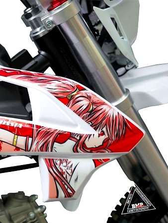 Наклейки BSE CORE 125 Red Cat Mask (SCRECA015ERH3-stickers)