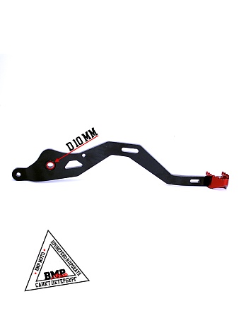 Педаль заднего тормоза CNC красная