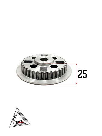 Ремкомплект сцепления 4T KTT125 157FMI CB125 (диски ведомые) "HONGJU" (O-713)