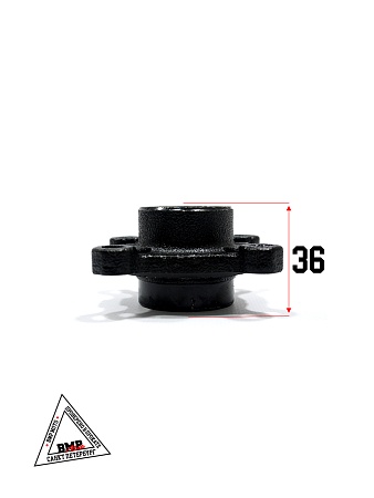 Фланец ведомой звезды и тормозного диска, ATV125 THUNDER