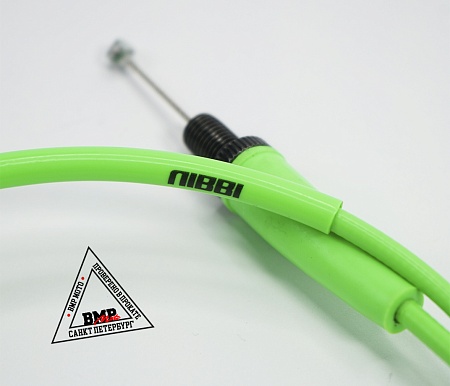 Трос газа NIBBI для двиг. 4T возд. охлаждение (CB) зеленый