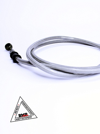 Шланг гидравлический тормозной (армированный) L=1500 d=10мм серый 