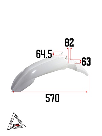 Пластик комплект белый BSE Z1 Z2 (XTG_00007)