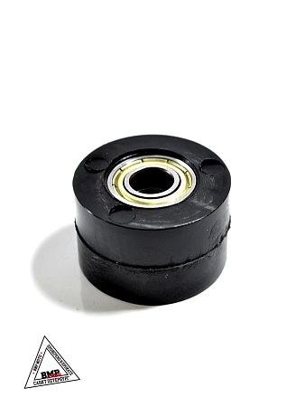 Ролик натяжителя приводной цепи, черный ф=38мм, Dвн.=10мм