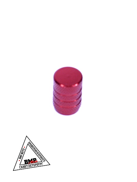 Колпачок вентиля CNC красный