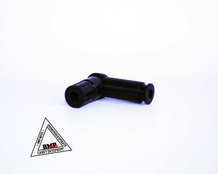 Колпачок свечной мото силикон (черный)