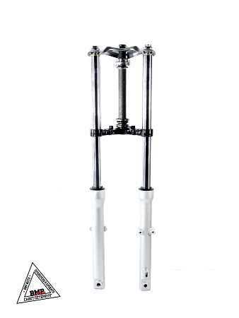 Вилка передняя телескопическая Alpha в сборе (D-27мм, под ось d-10мм)