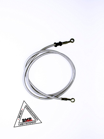 Шланг гидравлический тормозной (армированный) L=1500 d=10мм серый 