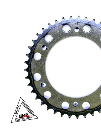 Венец, звезда ведомая (530-41) сталь, закаленные зубья Кросс 250-450 6х153х125