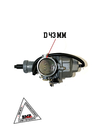 Карбюратор 250см3 (ручной обогатитель) X-TECH