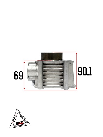 Цилиндро - поршневая группа 4T GY6-200cc, 157QMJ, D63.00мм, Hц-90/69мм (00005955)