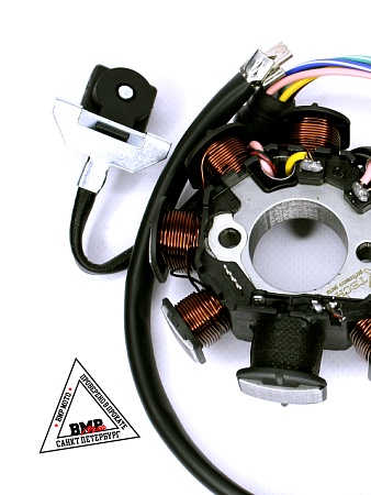 Статор генератора 165FMM 
(CG/CB) 250см3 ZS X-TECH