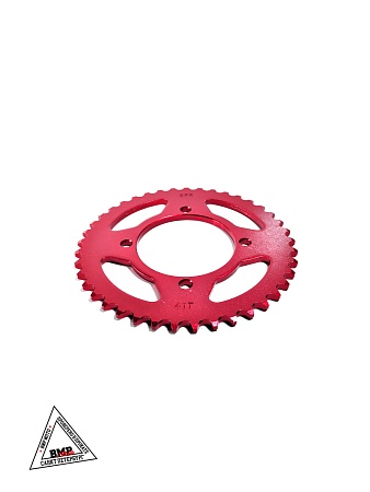 Венец, звезда ведомая (420-41) SFR PIT BIKE 125-190 4х92х76 красная