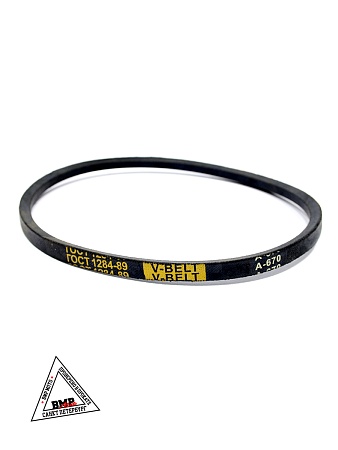 Ремень мотоблока A670 (670*13mm) клиновой "BRAIT" (12.01.007.00)