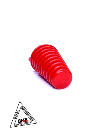 Пробка глушителя резиновая красная