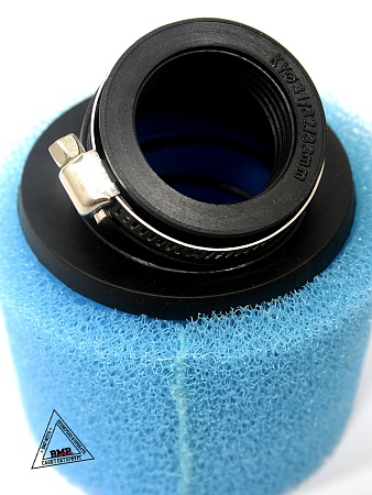 Фильтр возд. нулевик #2 (d=32mm) поролон синий