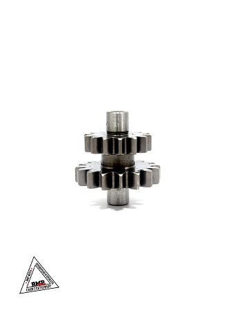 Шестерня малая двойная редуктора стартера 156FMI (CG125D)