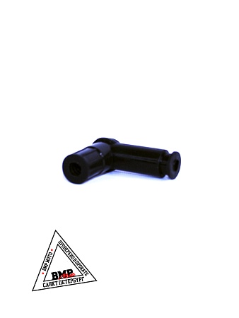 Колпачок свечной мото силикон (черный)