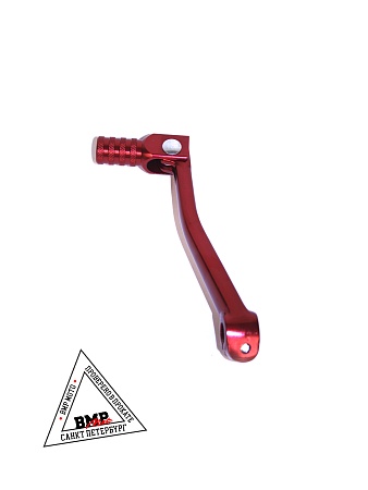 Педаль п.п. CNC красная BMP-moto