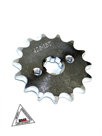 Звезда ведущая (428-15) 17мм сталь BMP-moto