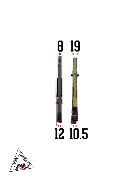 Планка натяжная ГРМ 139QMB (компл.2шт)