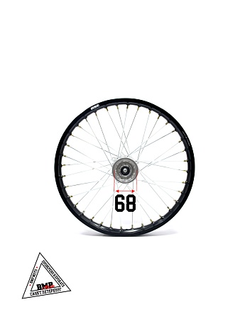 Диск колёсный передний 21" 1,6x21 [450-2F] 15мм 8K алюминий черный (30.408.1150)