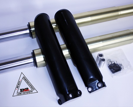 Амортизатор передний L=810 d48x51 (перья, компл.) KAYO T2