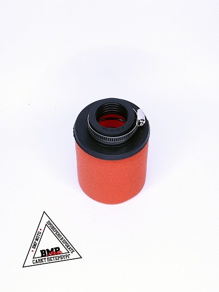 Фильтр возд. нулевик #5 (d=32mm) поролон черн./красный