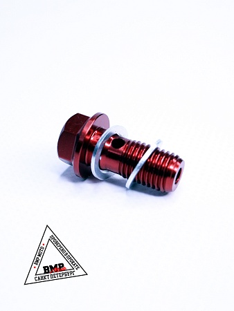 Болт гидравлический CNC М10 
(+2 прокладки)