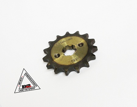 Звезда ведущая (428-15) 17мм сталь, закаленные зубья